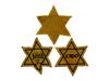 GROUP OF 3 HOLOCAUST PERIOD STARS OF DAVID ARMBANDS PIC-0