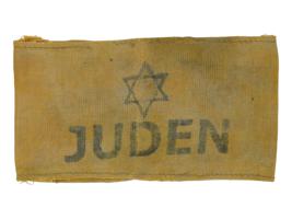 HOLOCAUST PERIOD STAR OF DAVID JUDEN ARMBAND