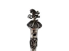 RUSSIAN IMPERIAL SILVER JUDAICA YAD TORAH POINTER