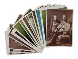 DEALERS LOT OF 100 RUSSIAN IMPERIAL POSTCARDS