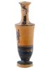 ANCIENT GREEK ATTIC BLACK FIGURE LEKYTHOS OIL VASE PIC-2