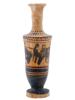 ANCIENT GREEK ATTIC BLACK FIGURE LEKYTHOS OIL VASE PIC-4