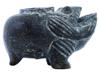 ANTIQUE CHINESE MYTHOLOGICAL FROG CARVED FROM STONE PIC-3