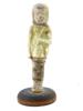 ANCIENT EGYPTIAN FAIENCE SHABTI REPAIRED PIC-0