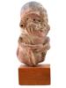 ANCIENT PRE COLUMBIAN OLMECOID STONE FIGURE PIC-0