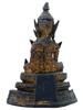 ANTIQUE 19TH C BRONZE BUDDHA FROM SOUTHEAST ASIA PIC-2