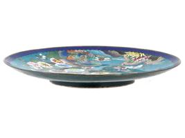 HIGH QUALITY MEIJI JAPANESE CLOISONNE ENAMEL PLATE