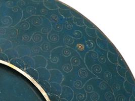 HIGH QUALITY MEIJI JAPANESE CLOISONNE ENAMEL PLATE