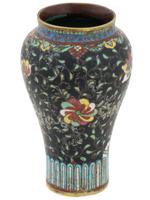 ANTIQUE JAPANESE MEIJI CLOISONNE VASE ATTR TO NAMIKAWA