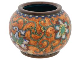 ANTIQUE JAPANESE MEIJI CLOISONNE VASE ATTR TO NAMIKAWA