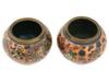 ANTIQUE JAPANESE MEIJI CLOISONNE VASES ATTR TO NAMIKAWA PIC-2