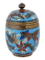 ATTR TO GOTO SEIZABURO JAPANESE MEIJI CLOISONNE JAR