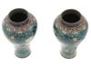 ANTIQUE JAPANESE MEIJI CLOISONNE VASES ATTR NAMIKAWA PIC-2