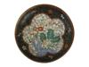 ANTIQUE JAPANESE EARLY MEIJI ERA CLOISONNE PLATE PIC-1