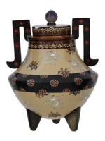 RARE LARGE MEIJI PERIOD JAPANESE CLOISONNE CENSER