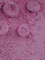 ATTR TO YVES KLEIN FRENCH PINK MIXED MEDIA PAINTING