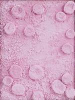 ATTR TO YVES KLEIN FRENCH PINK MIXED MEDIA PAINTING