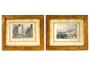 PAIR BRITISH 19TH C ENGRAVINGS BY THOMAS SHEPHERD PIC-0