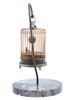 ART DECO 1930S JAPANESE CAGED BIRD NOVELTY CLOCK PIC-5