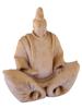 VINTAGE CLAY SCULPTURE OF JAPANESE MALE FIGURE PIC-0