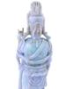 ANTIQUE CHINESE HAND CARVED JADE FIGURE OF GUANYIN PIC-6