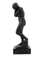 FRENCH EVA BRONZE SCULPTURE AFTER AUGUSTE RODIN