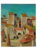 SIGNED MID CENTURY ITALIAN OIL PAINTING ON BOARD PIC-0