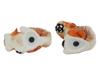 MACKENZIE-CHILDS PORCELAIN SQUIRREL SALT SHAKERS IOB PIC-8