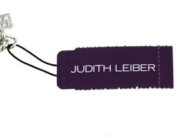 JUDITH LEIBER PAINTED PATTERN CHEETAH NECKLACE IOB