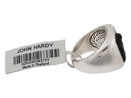 JOHN HARDY EAGLE STERLING SILVER ONYX STONE RING