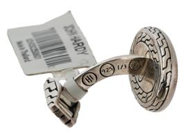 18K GOLD STERLING SILVER  CUFFLINKS BY JOHN HARDY