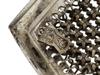 ANTIQUE AMERICAN STERLING SILVER MESH COIN PURSE PIC-4