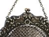 VICTORIAN MANNER GERMAN SILVER MESH COIN PURSE PIC-4