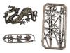 COLLECTION OF FIGURAL STERLING SILVER PIN BROOCHES PIC-2