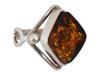 VINTAGE STERLING SILVER BALTIC AMBER JEWELRY SET PIC-2