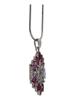 DANECRAFT STERLING NECKLACE WITH TANZANITE PENDANT PIC-3