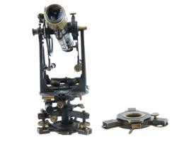 19TH C GERMAN THEODOLITE FOR LAND MEASUREMENTS