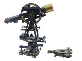 19TH C GERMAN THEODOLITE FOR LAND MEASUREMENTS