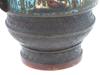 CHINESE EGYPTIAN REVIVAL BRONZE CLOISONNE ENAMEL VASE PIC-7