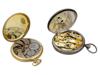 COLLECTION OF ANTIQUE POCKET WATCHES IN SILVER CASES PIC-6