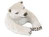 VINTAGE GLAZED POTTERY POLAR BEAR FIGURE BY GINNY MOSS PIC-1