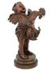 ANTIQUE ITALIAN BRONZE FIGURINE BY ADRIANO CECIONI PIC-0