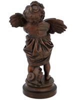 ANTIQUE ITALIAN BRONZE FIGURINE BY ADRIANO CECIONI