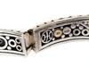 JOHN HARDY 925 SILVER 18K GOLD ENAMEL BRACELET PIC-10