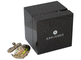 JOHN HARDY 925 SILVER 18K GOLD ENAMEL BRACELET