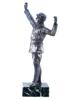 JIM DAVIDSON MANNER BRONZE SCULPTURE OF AVIATOR PIC-2