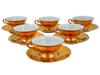 MID CENT TIRSCHEN BAVARIA GILT PORCELAIN TEA SERVICE PIC-3