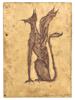 SURREAL BRITISH INK PAINTING BY LEONORA CARRINGTON PIC-0