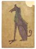 SURREAL BRITISH INK PAINTING BY LEONORA CARRINGTON PIC-0