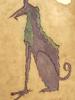 SURREAL BRITISH INK PAINTING BY LEONORA CARRINGTON PIC-1